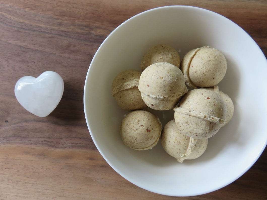 Salted Caramel Pecan Protein Balls